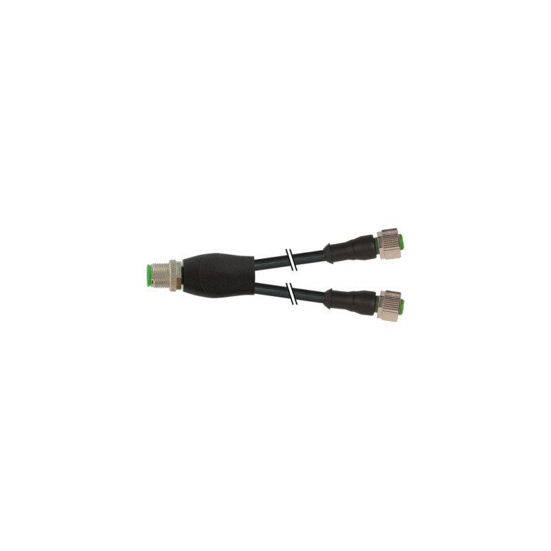 Y-distributor / M12 female 0° | MURRELEKTRIK