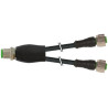 Y-distributor / M12 female 0° | MURRELEKTRIK